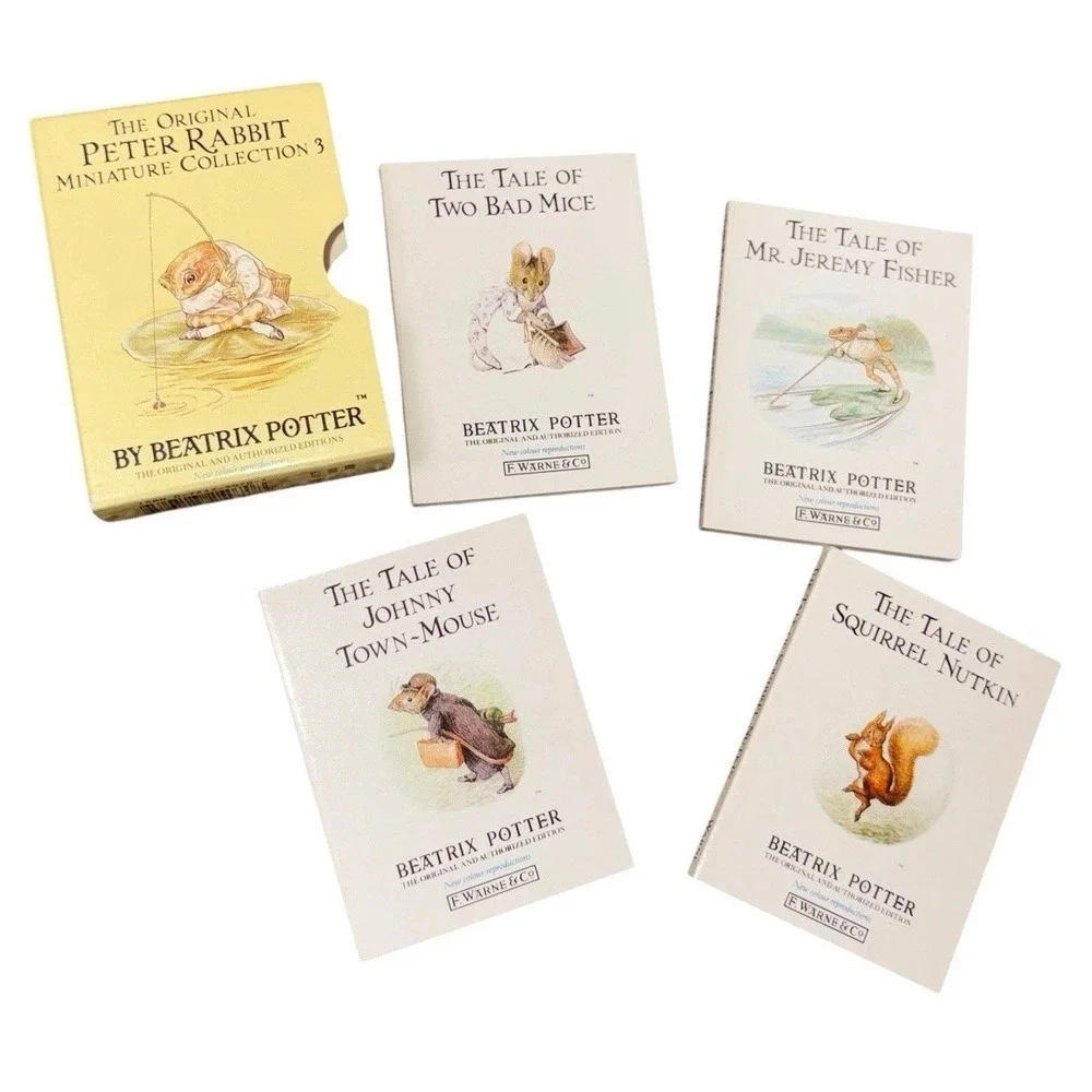 The Original Peter Rabbit Miniature Collection Set Of 4 By Beatrix Potter